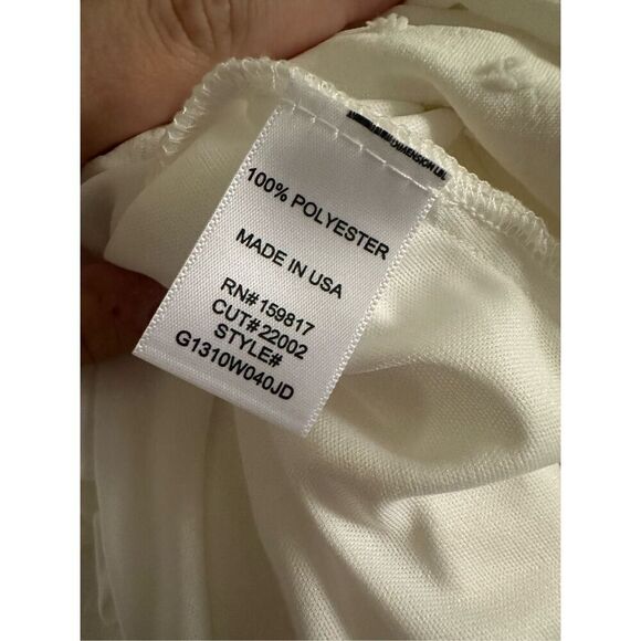 Altrd State White Textured Maxi Skirt Size XL NWOT - Picture 5 of 6